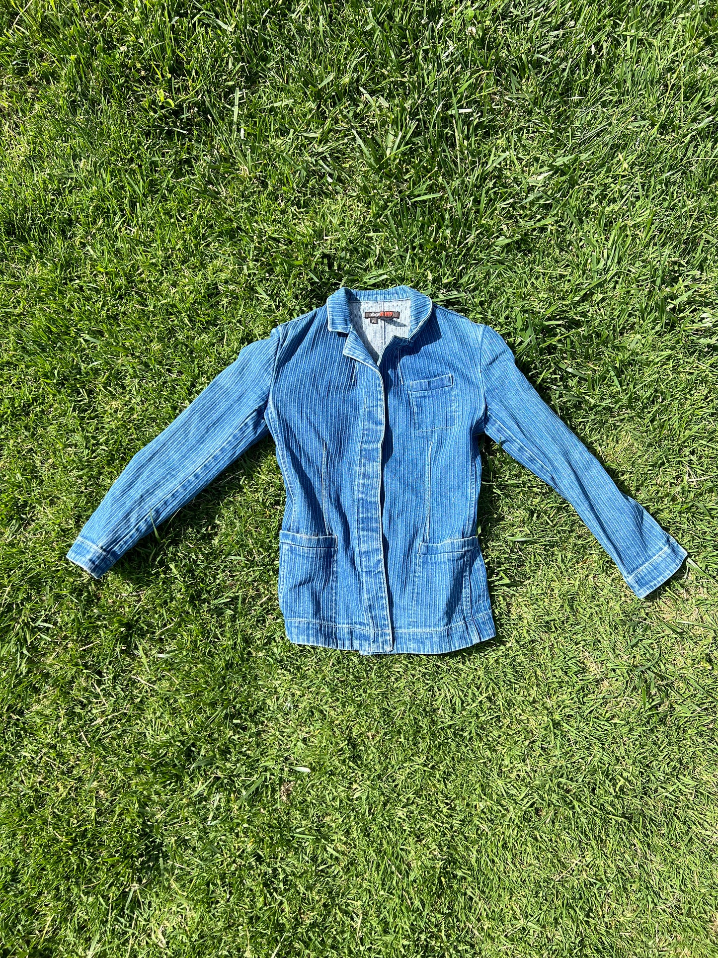 DARYLK-189 DENIM BLAZER