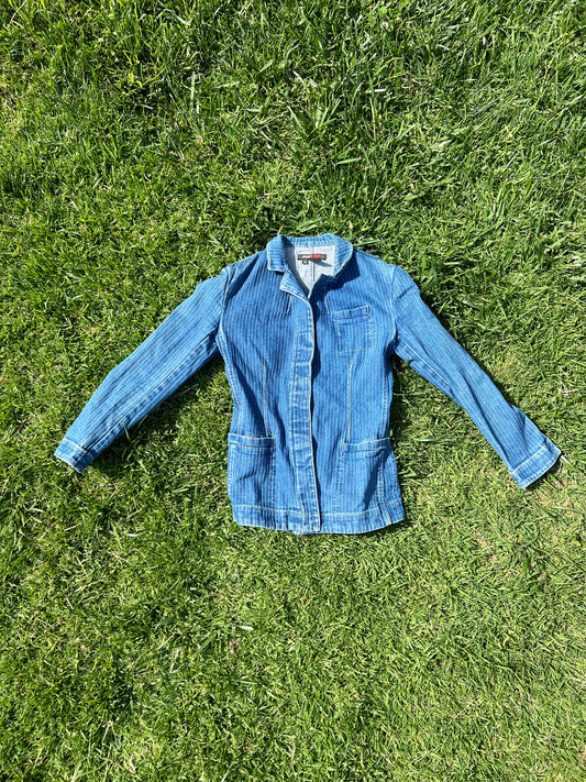 DARYLK-189 DENIM BLAZER