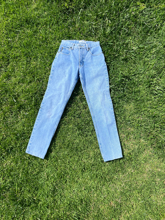 ARMANI EXCHANGE LIGHT WASH JEANS