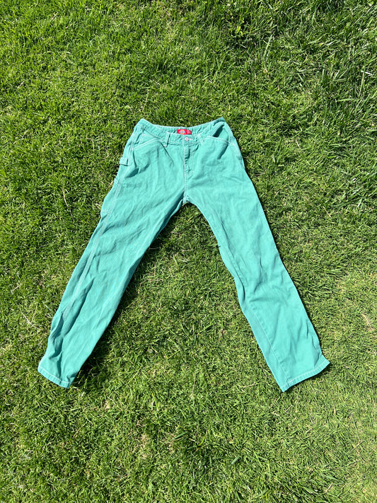 DICKIES GREEN CARPENTER PANTS